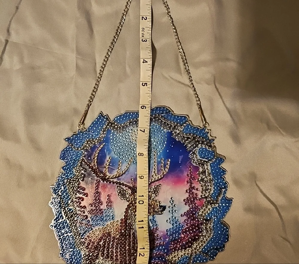 Deer Rhinestone Wall Hanging Sun Catcher